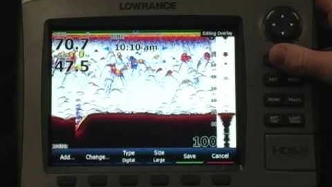 Lowrance Lessons - HDS Data Overlay