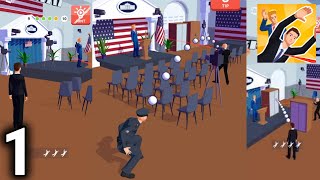 VIP Guard Gameplay / Walkthrough Part 1 | IOS & Android Game! (Can You Save The President?!) screenshot 5