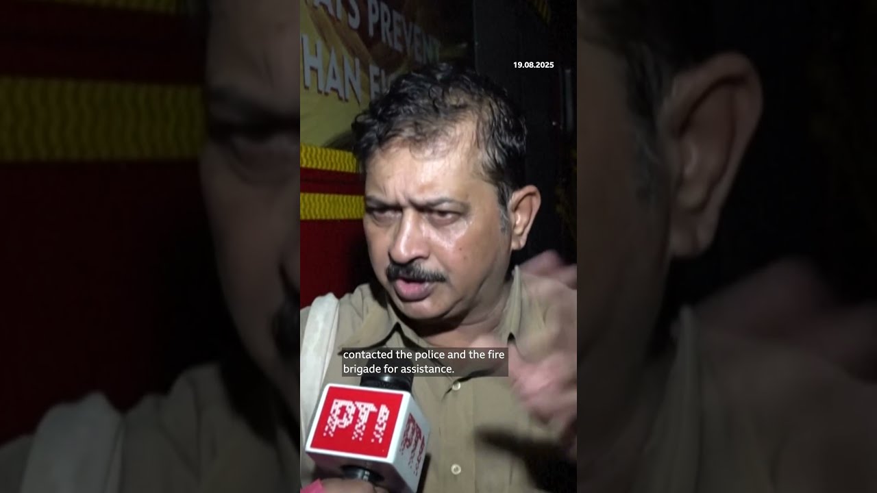 Nearly 600 Rescued After Mumbai Monorail Stalls Amid Heavy Rain BBC News India