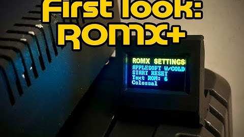 Review: ROMX+ Device for Apple II+