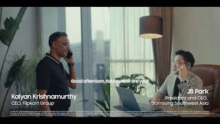 Samsung & Flipkart Leadership break language barriers | Live Translate with Galaxy AI