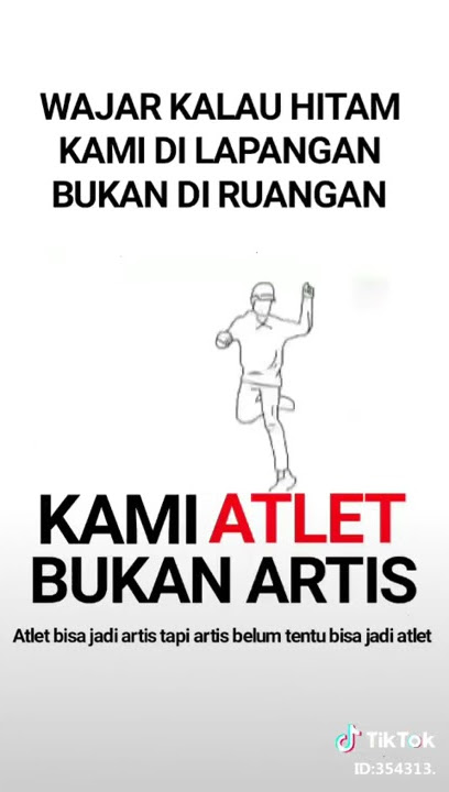 *Kami hitam pantes kami di lapangan*bukan di ruangan