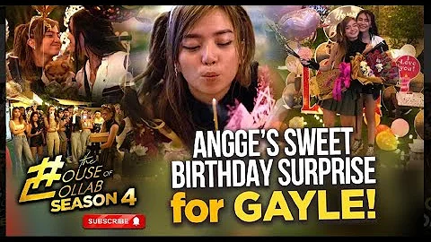 THE HOUSE OF COLLAB: ANGGE'S SWEET BIRTHDAY SURPRI...