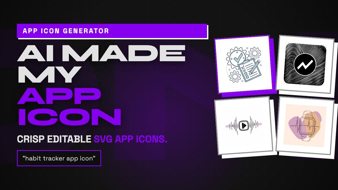AI Just Made My App Icon: App Icon Generator for Crisp SVGs