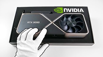 Unboxing Nvidia RTX 3080 and RTX 3090 Founder