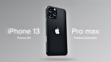 iPhone 13 pro max product animation in Prisma 3d | Panda pixels.