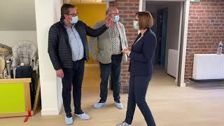 Visite guidée du nouveau multi-accueil Les Coccinelles