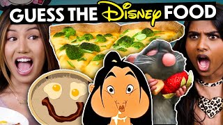 Guess The Disney Food Challenge! (Ratatouille, Mulan, High School Musical)