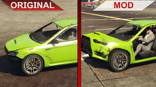 THE BIG COMPARISON | GTA V ORIGINAL vs. Real Damage MOD | PC | ULTRA