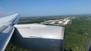 American Airlines Boeing 777-200ER Descent and Landing in Charlotte