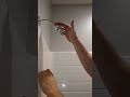 How to install a removable handheld shower head.