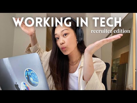 work day in my life in the TECH INDUSTRY (as a recruiter)