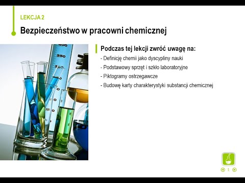 Chemia - klasa 7 - Bezpieczeństwo w pracowni chemicznej