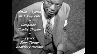 Smile - Lyrics - Nat King Cole chords