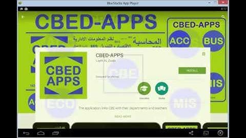 CBED APPS