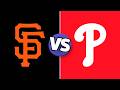 San Francisco Giants vs Philadelphia Phillies MLB Live Play By Play Scoreboard 4/30/26
