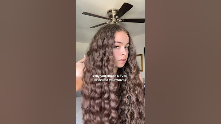 Don’t brush out your waves! 💔 #hairvlog #hairstyle #hairtutorial #longhair #wavyhair
