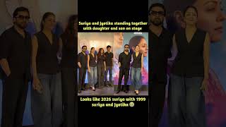 A recent public appearance by Suriya and Jyotika with their children, Diya and Dev, has gone viral