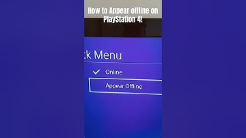 How to Appear offline on PlayStation 4!