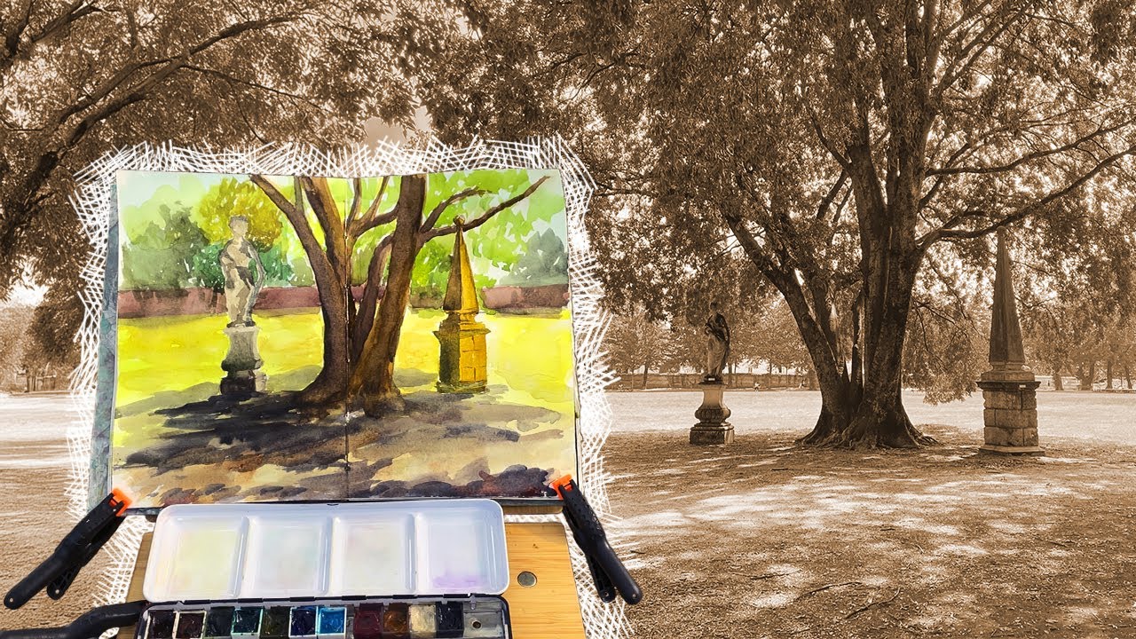 Outdoor Painting Sesh, Vicenza, Italy