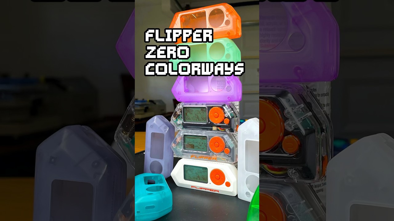 Which color shell would you put on your Flipper Zero? 