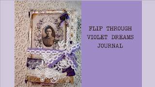 FLIP THROUGH VIOLET DREAMS JOURNAL