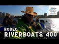 Большой тест заезд на РИБ RiverBoats 400 под 🐴 лошадями 30 и 18 сил!
