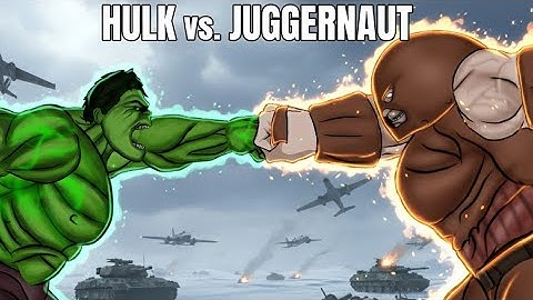 (THE IMMORTAL HULK) HULK VS JUGGERNUT #4