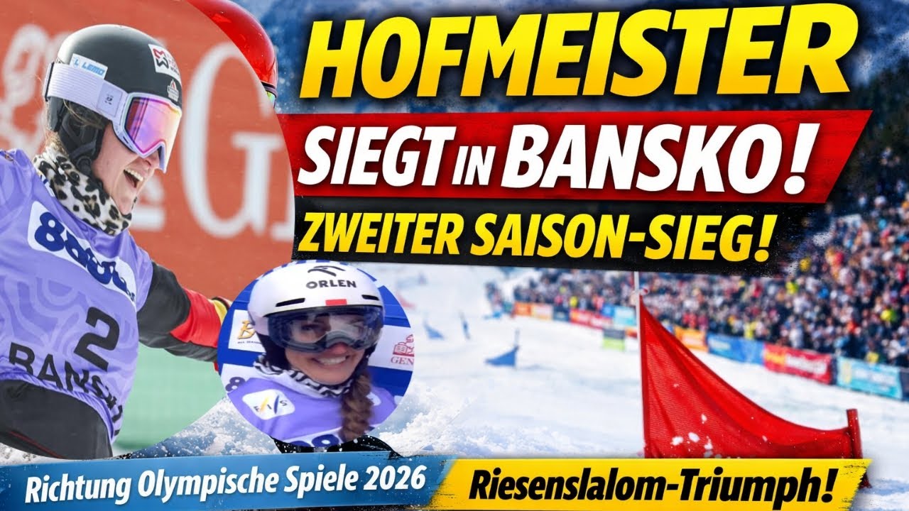 Ramona Hofmeister triumphiert in Bansko – Zweiter Sieg der Saison im Parallel Riesenslalom.