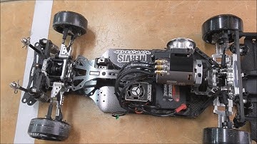 101さん　２ＷＤシャーシ  WRAP-UP　NERVIS  足やギヤボックス等の　 シルバー化  ＲＷＤ　ＤＲＩＦＴ　ＲＣ