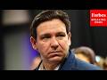 Gov. Ron DeSantis Holds Property Tax-Focused Roundtable In Melbourne, Florida
