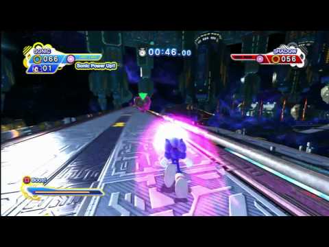 Sonic Generations Walkthrough - PT. 15 - Rival Battle - Shadow the Hedgehog