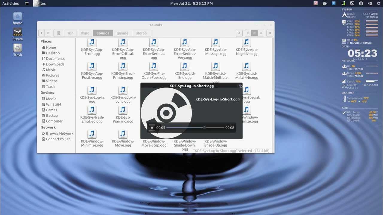 Linux sound. Linux sound