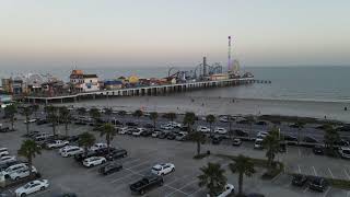 Galveston Pleasure Pier and Johnny Romano Skatepark