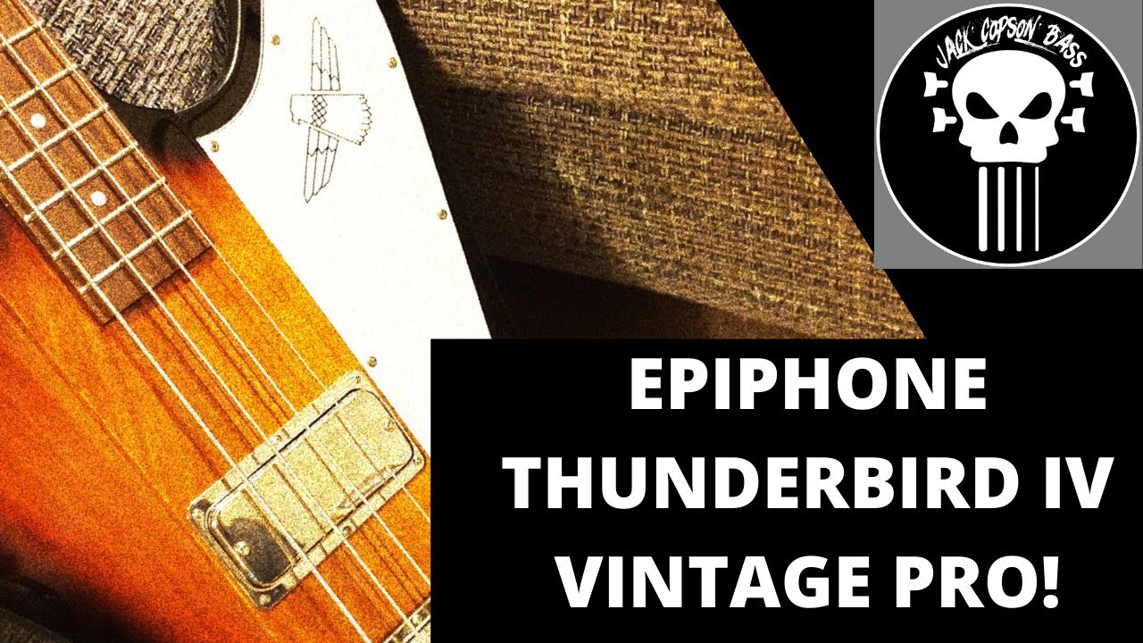 【レア＋おまけ】Epiphone Thunderbird Pro Bass IV Epiphone Thunderbird Classic-IV PRO Bass, Vintage Sunburst