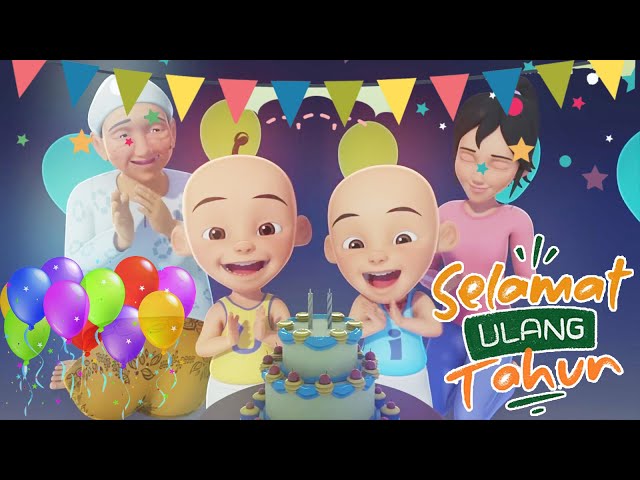 Selamat Ulang Tahun Upin u0026 Ipin | Happy Birthday Song Upin u0026 Ipin class=