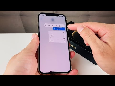 How to Send, Save and Transcribe Audio Messages on iPhone