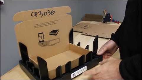 Box Folding Fixture, Jig, Tool Unit, Machine - Folding a Corrugated Cardboard Mailer Shipping Box