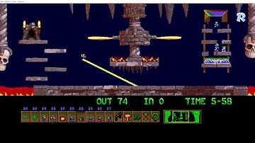 PSP Lemmings Superlemmini (If only they could fly)