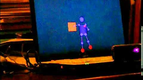 Skeleton tracking - OpenNI - interacting with objects - H3DAPI - Kinect hack