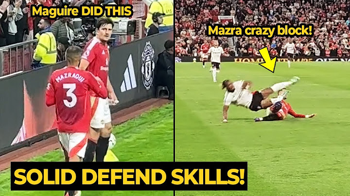 Harry Maguire PRAISED Mazraoui after amazing DEBUT against Fulham | Man Utd News