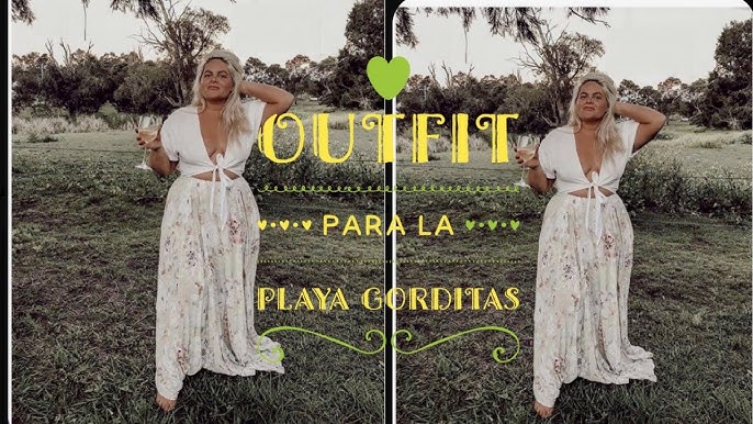 🌊🌞 Outfits para Playa Gorditas -Trajes de Baño, Salidas de playa y looks  de Verano | JACKIE VARGAS - YouTube