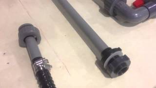 CADE HL800 Marine tank plumbing, closer inspection