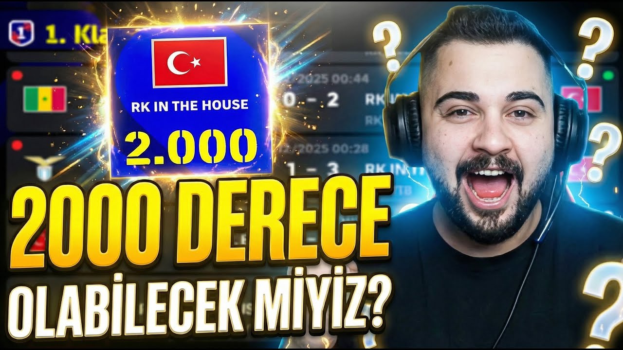 HİÇ YENİLMEDEN 2000 DERECE OLABİLECEK MİYİZ? NASIL KLASMAN KASILIR? eFootball Mobile 2026