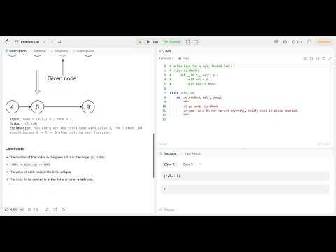 LeetCode DCC May 2024 - Day 05 - 237. Delete Node in a Linked List