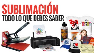 Que debo de saber sobre la SUBLIMACION