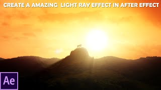create a amazing  light ray effect in after effect - volumetric light rays for after effects