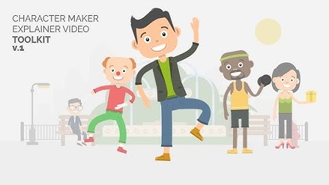 After Effects Template - Character Maker - Explainer Video Toolkit