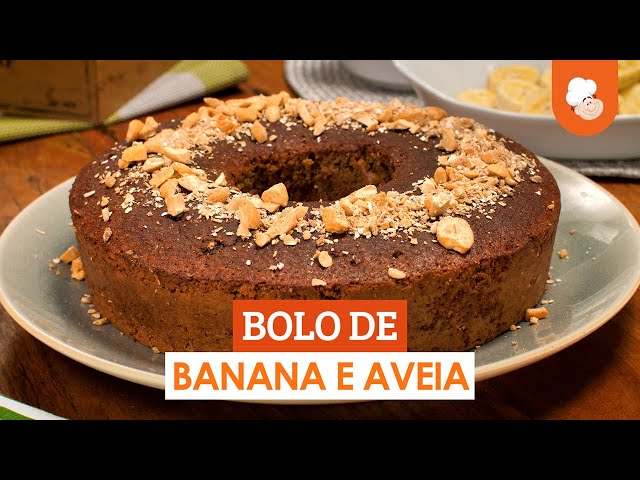 Bolo de banana fit - TudoGostoso