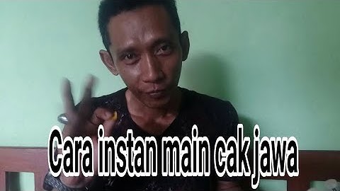 cak keroncong pada langgam Jawa